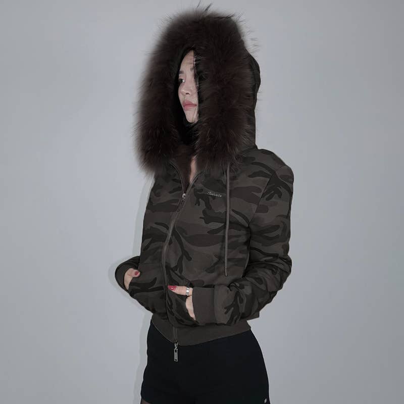 ALL-IN-ONE SLIM-FIT DOUBLE ZIPPER SHORT JACKET