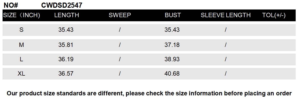 CWDSD2547_Round Neck Ruffle Detailed Sleeveless Dress