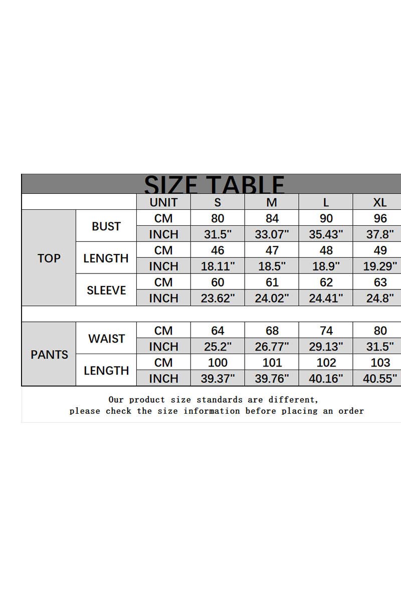 CWSJB00030_2025 FALL WINTER CASUAL SOLID COLOR OUTFIT SET