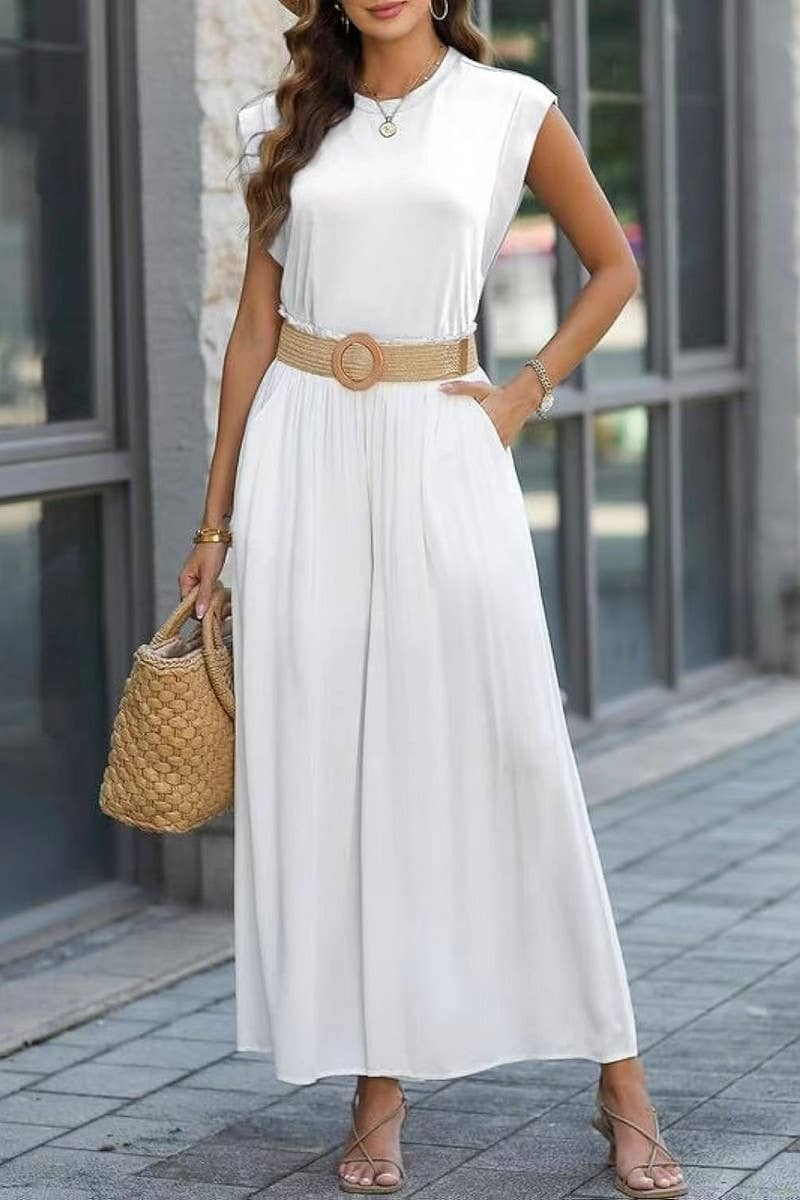 CWTTS1352_SUMMER ROUND NECK LOOSE CASUAL VEST TOP