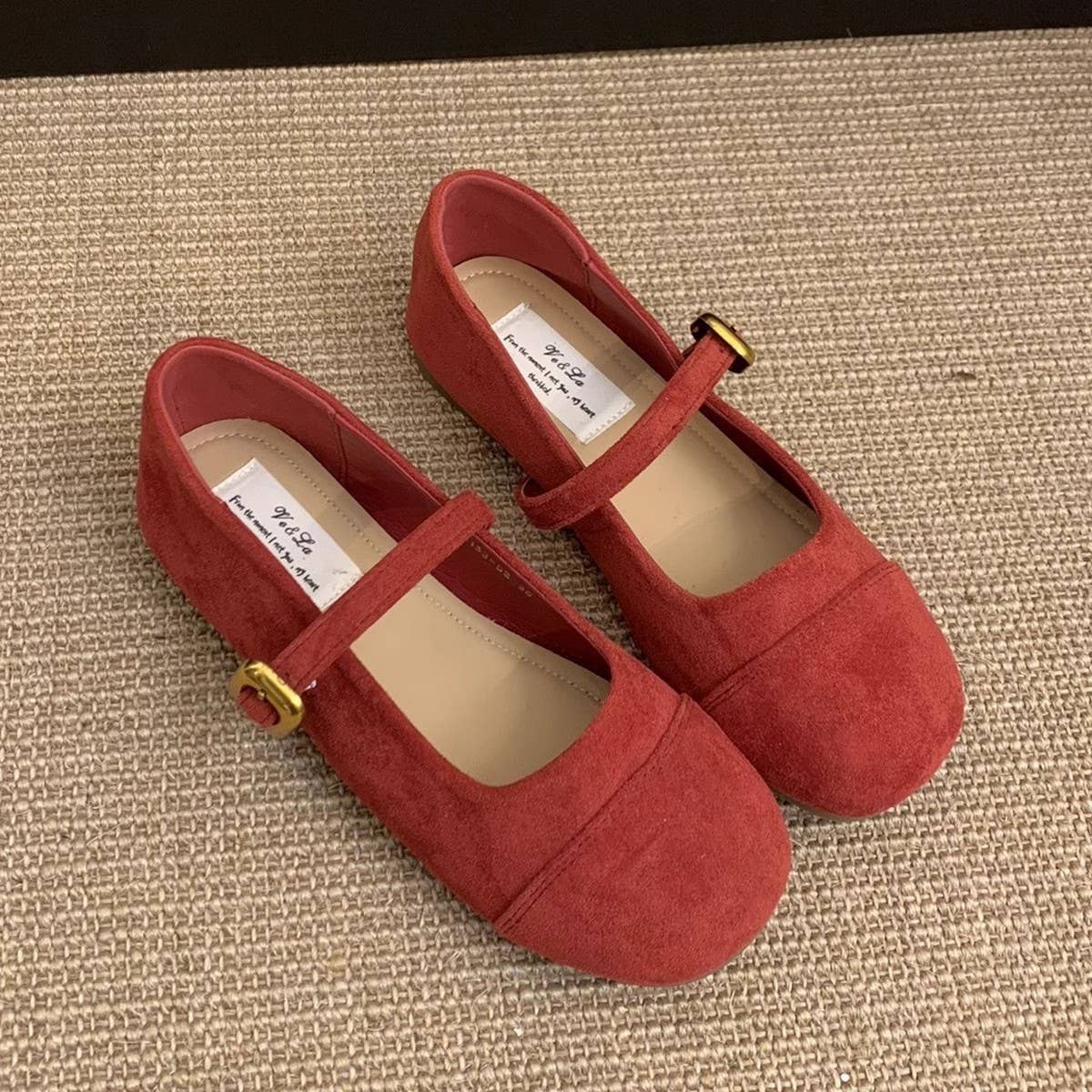Soft Sole Round Toe Mary Jane Flats for Women_CWSHF0069