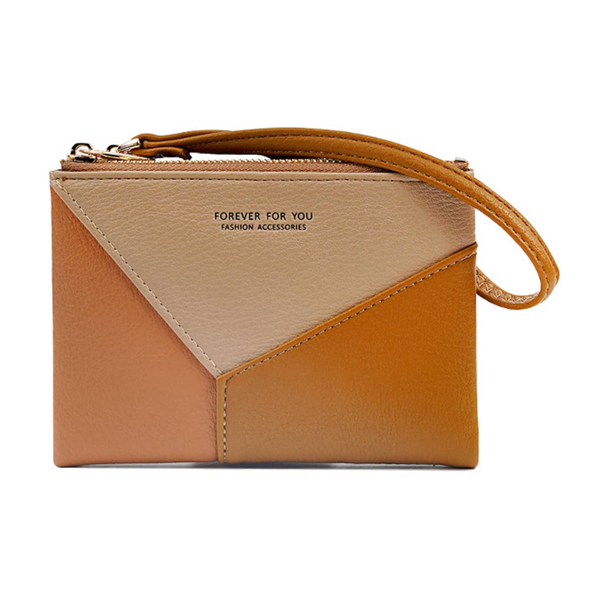 WOMEN FASHION STITCHING COLOR WALLET_CWAB1246
