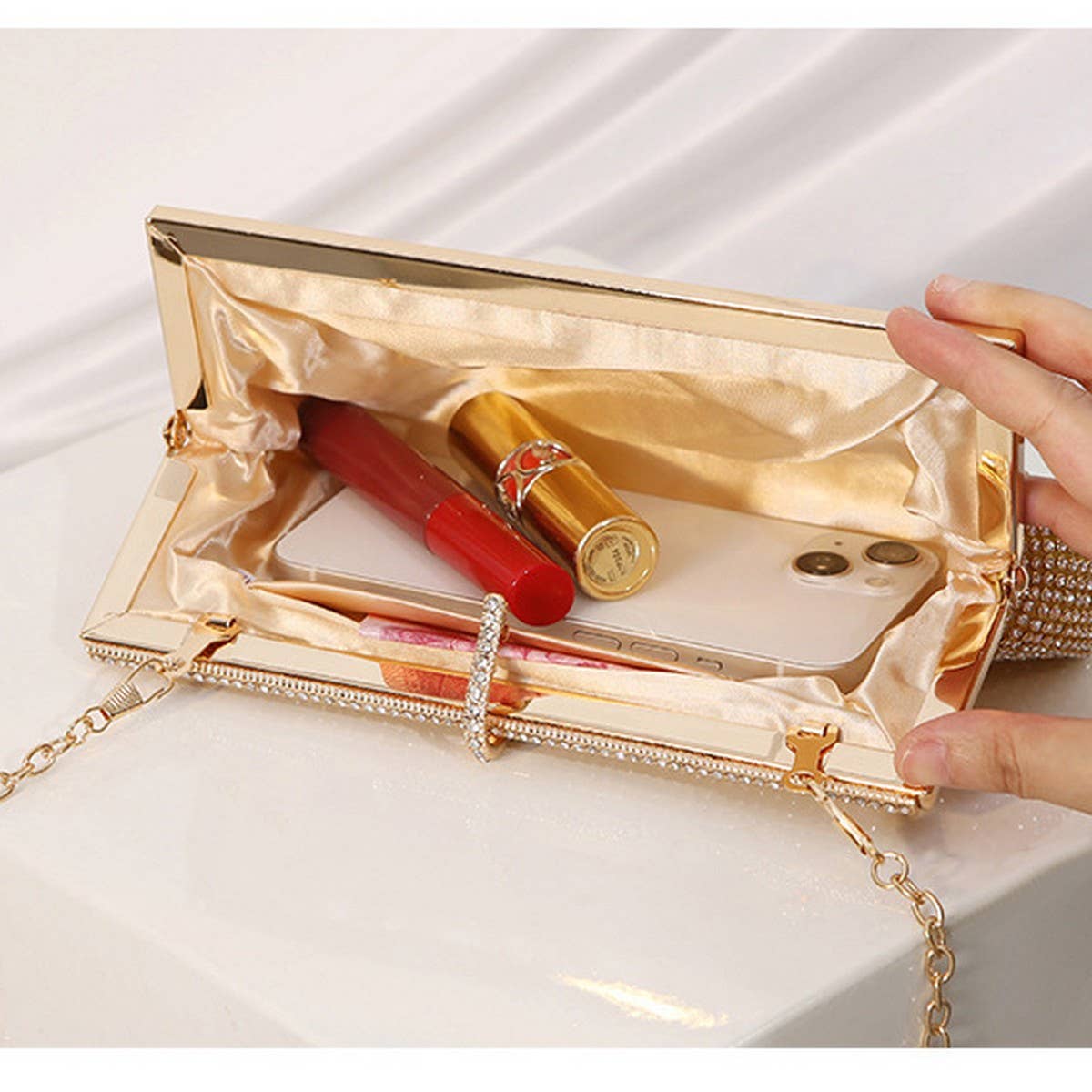 2024 NEW ALL-MATCH RHINESTONE HANDBAG_CWAB2495