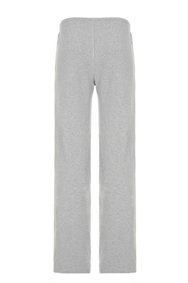 CWSTB00460_TIE FRONT TOP HIGH WAIST DRAWSTRING PANTS SET