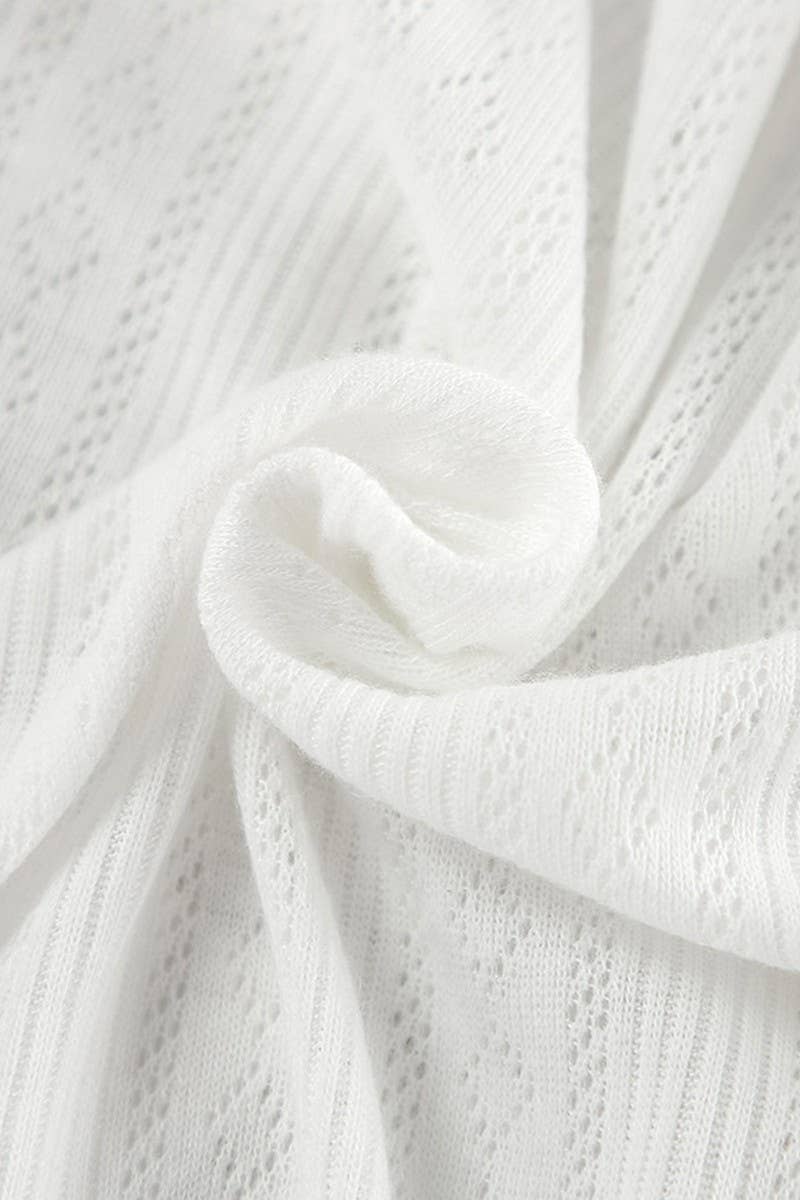 CWSPJ0236_SUSPENDER HOLLOW UNDERWEAR SHORTS HOME CLOTHES