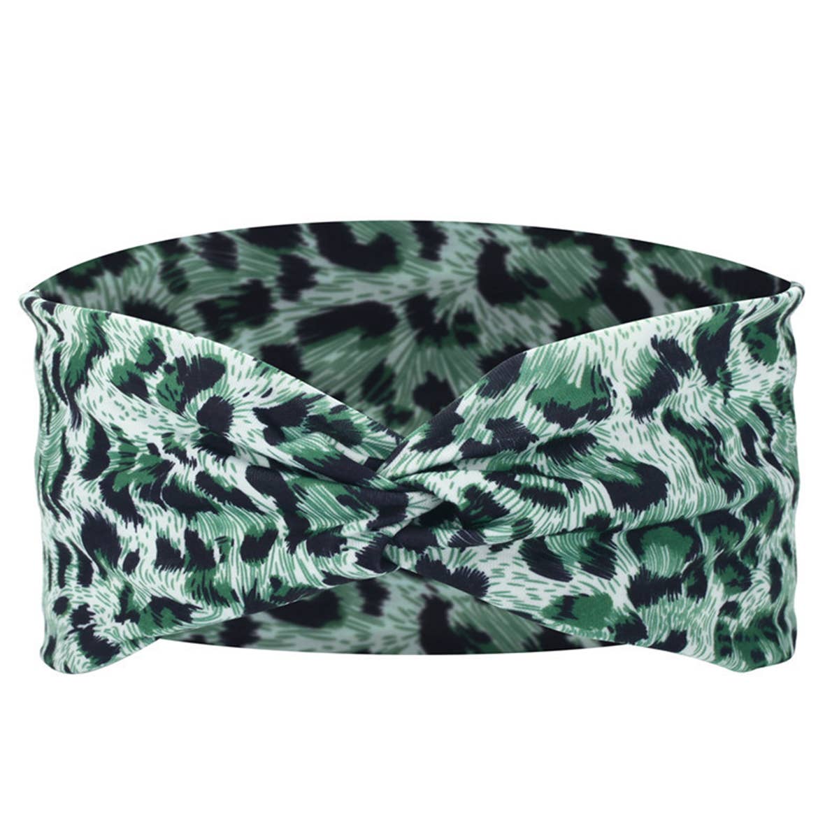 CWAHA6421_KNOTTED CROSS HEADBAND SPORTS HEADBAND