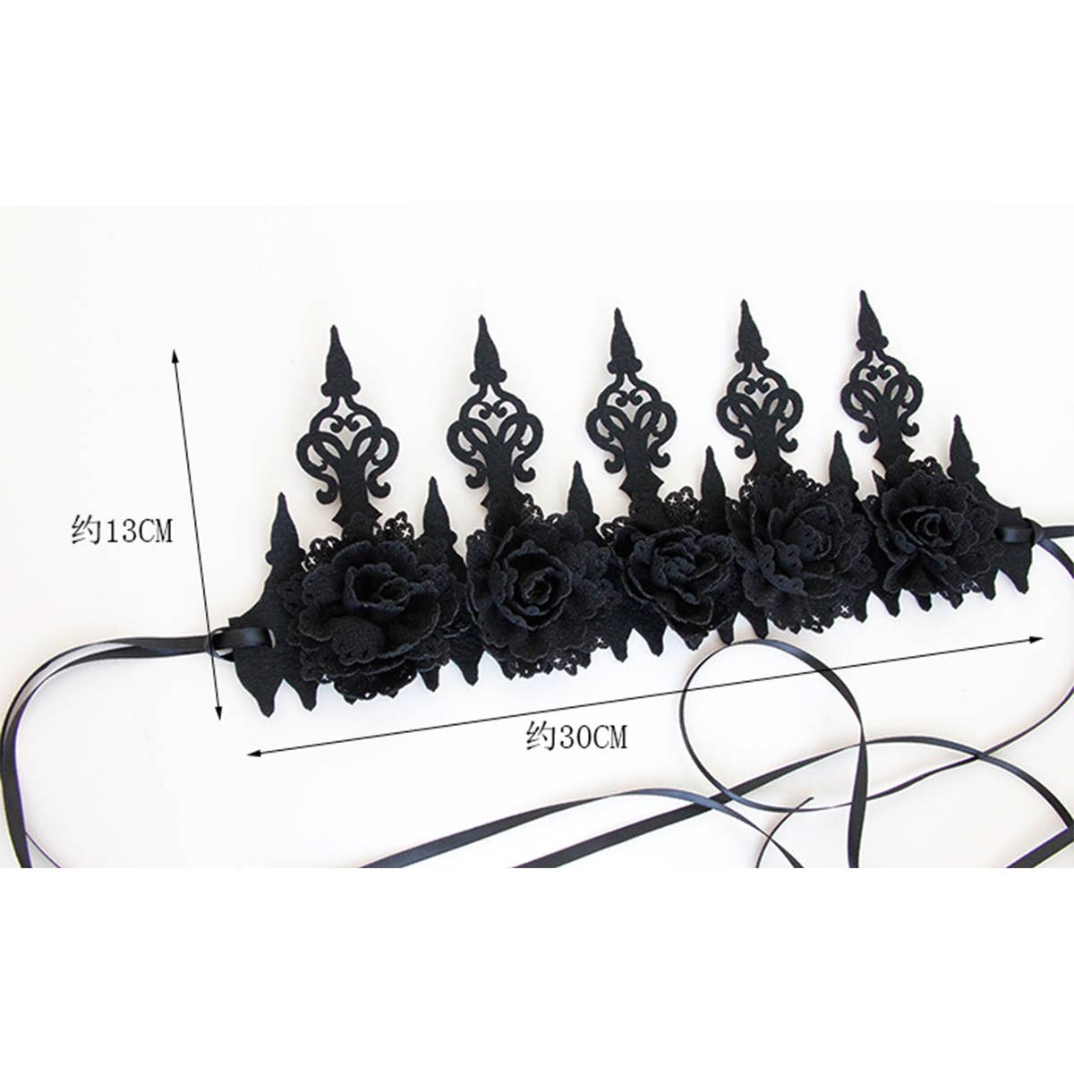 HALLOWEEN FEMALE ROSE VROWN ACCESSORIES