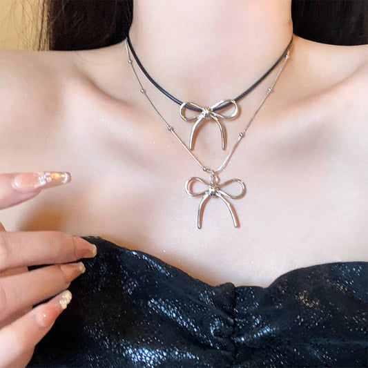 Cold wind light luxury high sense clavicular chain