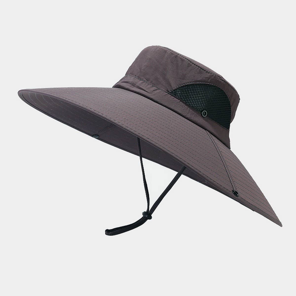 Men's Wide Brim UV Protection Fishing & Hiking Hat_CWAH3842