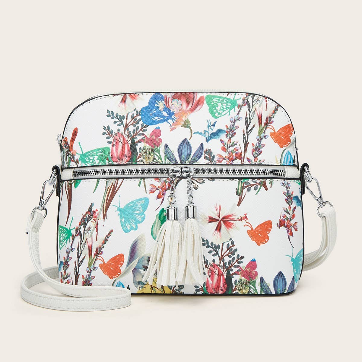 WOMEN FASHION PRINTED SHELL SHOULDER BAG_CWAB2648
