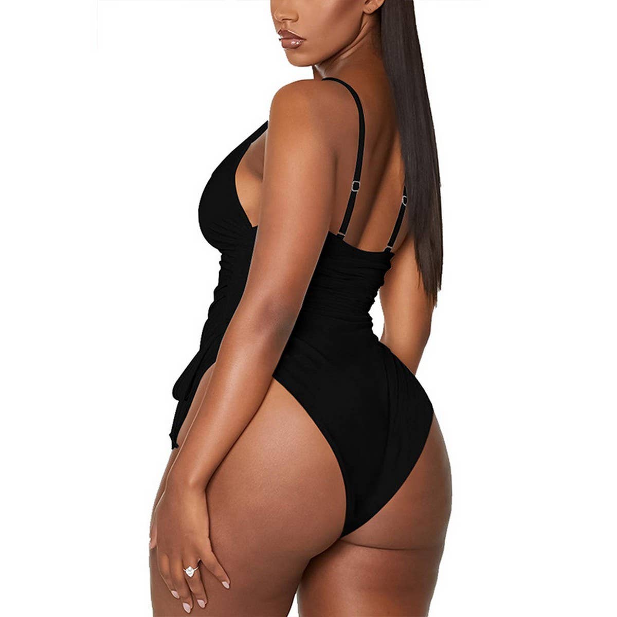 WOMEN'S SEXY LEOPARD PRINT ONE-PIECE SWIMSUIT