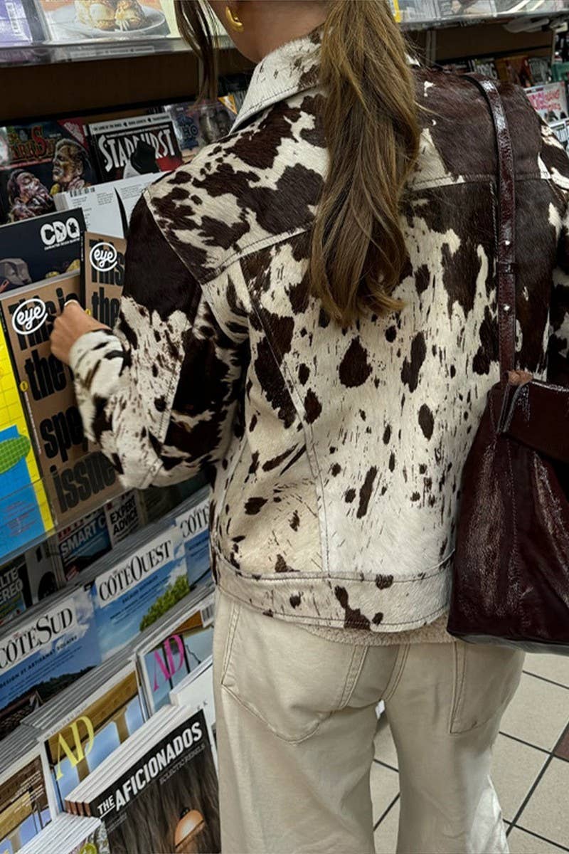 CWOJA1499_LAPEL CASUAL PRINTED SHIRT JACKET