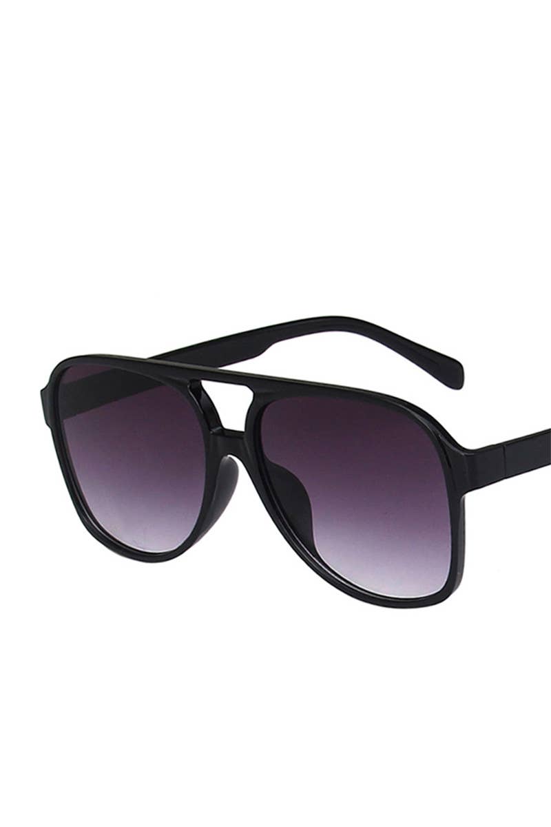 Vintage Double Bridge Aviator Sunglasses
