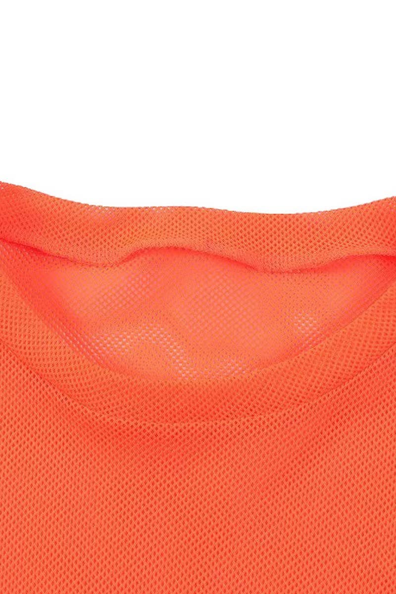 CWTTS1437_SEXY NEON FISHNET HOLLOW OUT MESH CROP TOP