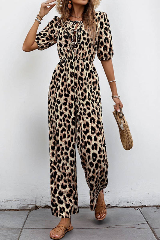 CWSJS1271_LACE-UP HIGH WAIST LEOPARD PRINT JUMPSUIT
