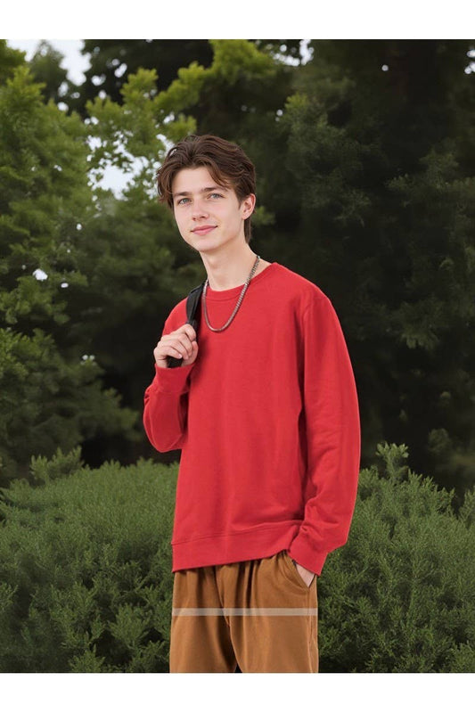 CWTHT00010_CREWNECK SWEATSHIRT CUSTOM LOGO WORKWEAR