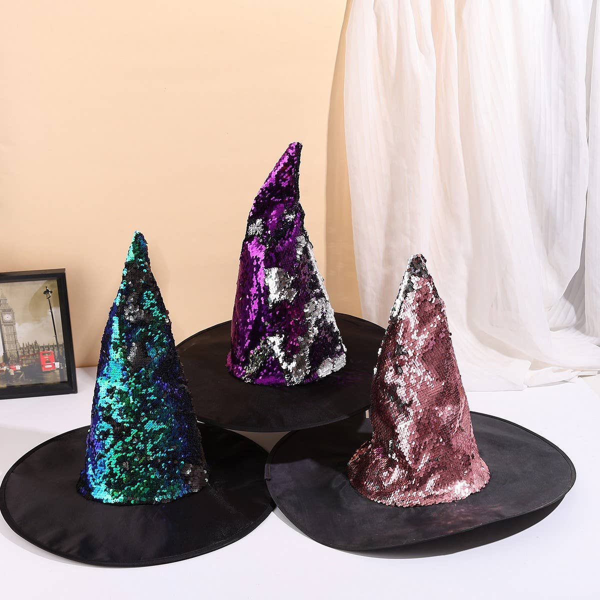 CWAH4035_HALLOWEEN COSTUMES AND PROPS WIZARD HAT