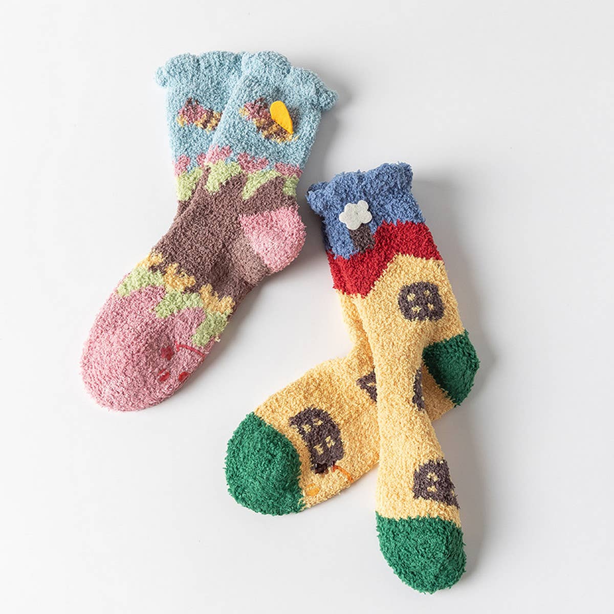 WOMEN NEW CARTOON THICK WARM SOCKS