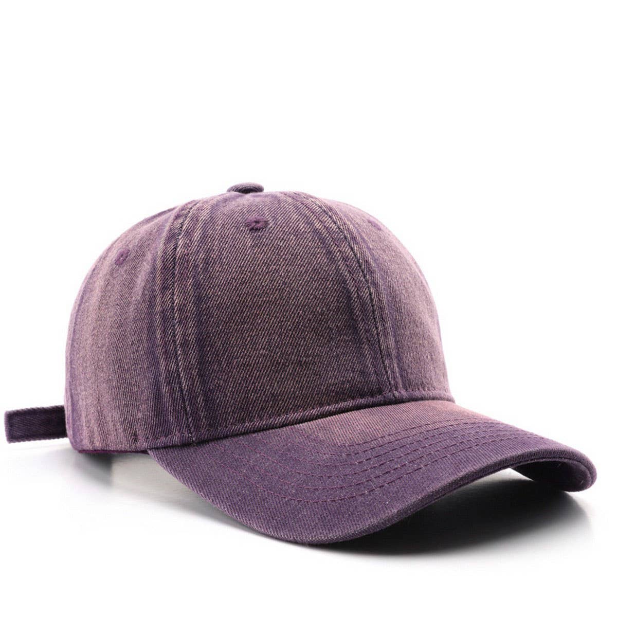 Autumn Winter Washed Denim Baseball Cap, Unisex_CWAH2824