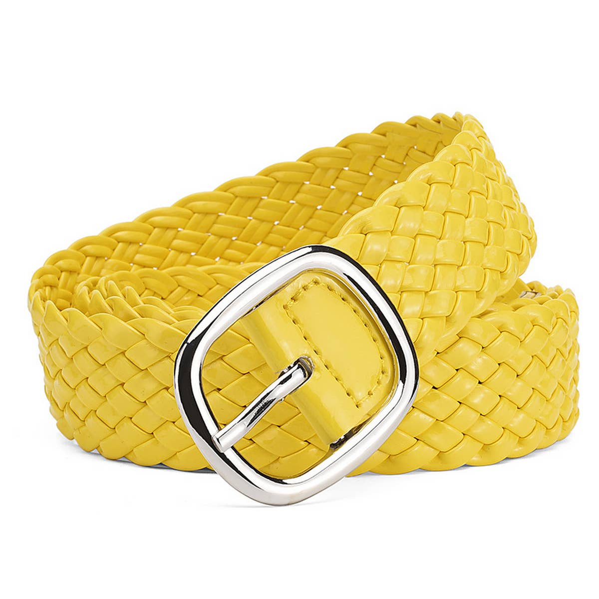 WOMEN NEW STYLE BUCKLE PU PATENT LEATHER BELT_CWABE0594