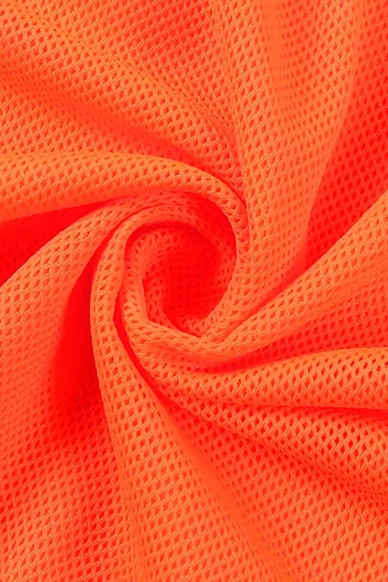 CWTTS1437_SEXY NEON FISHNET HOLLOW OUT MESH CROP TOP