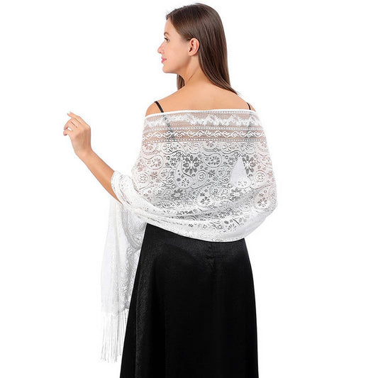 HOLLOW NEW STYLE MIN WHIRLWIND CASHEW SHAWL