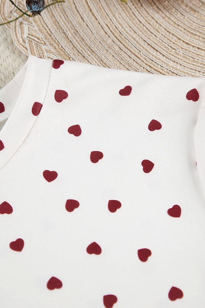 CWSPJ0047_KNIT PRINTED SHORT SLEEVED SHORTS PAJAMAS SET