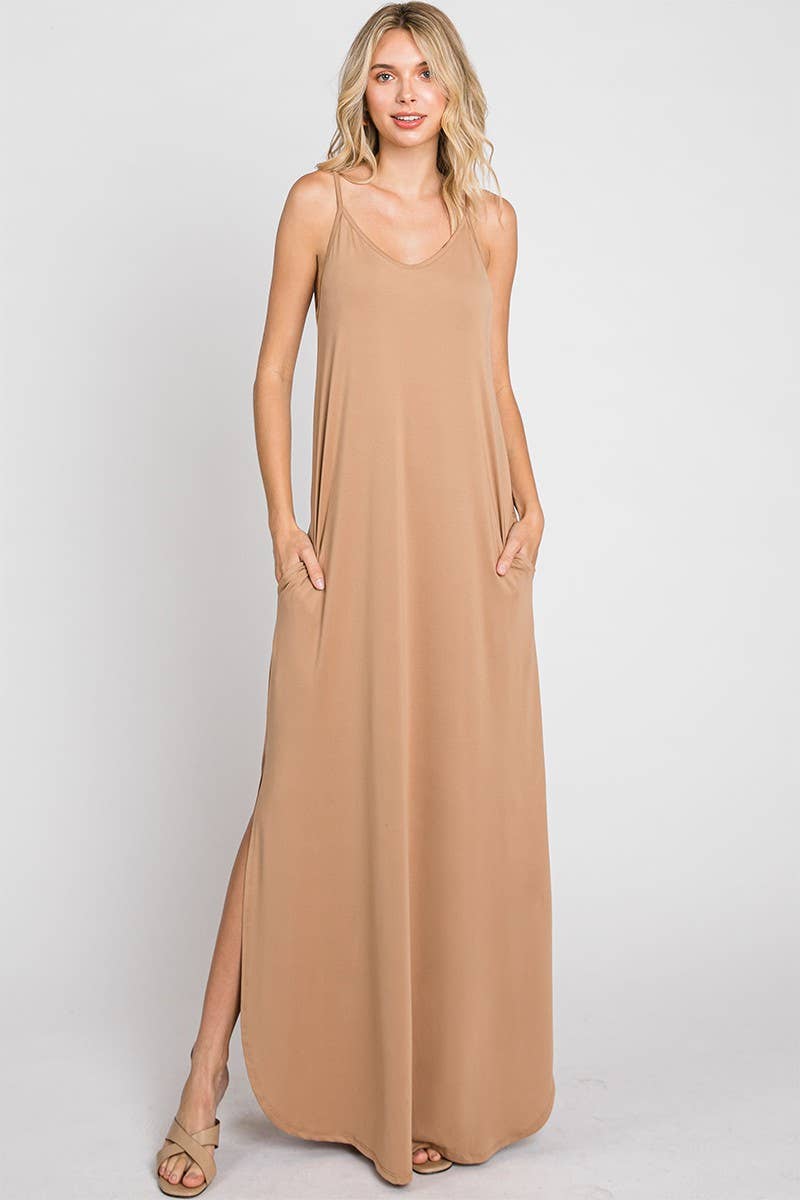 CWDMD813_CAMI MAXI DRESS WITH POCKETS