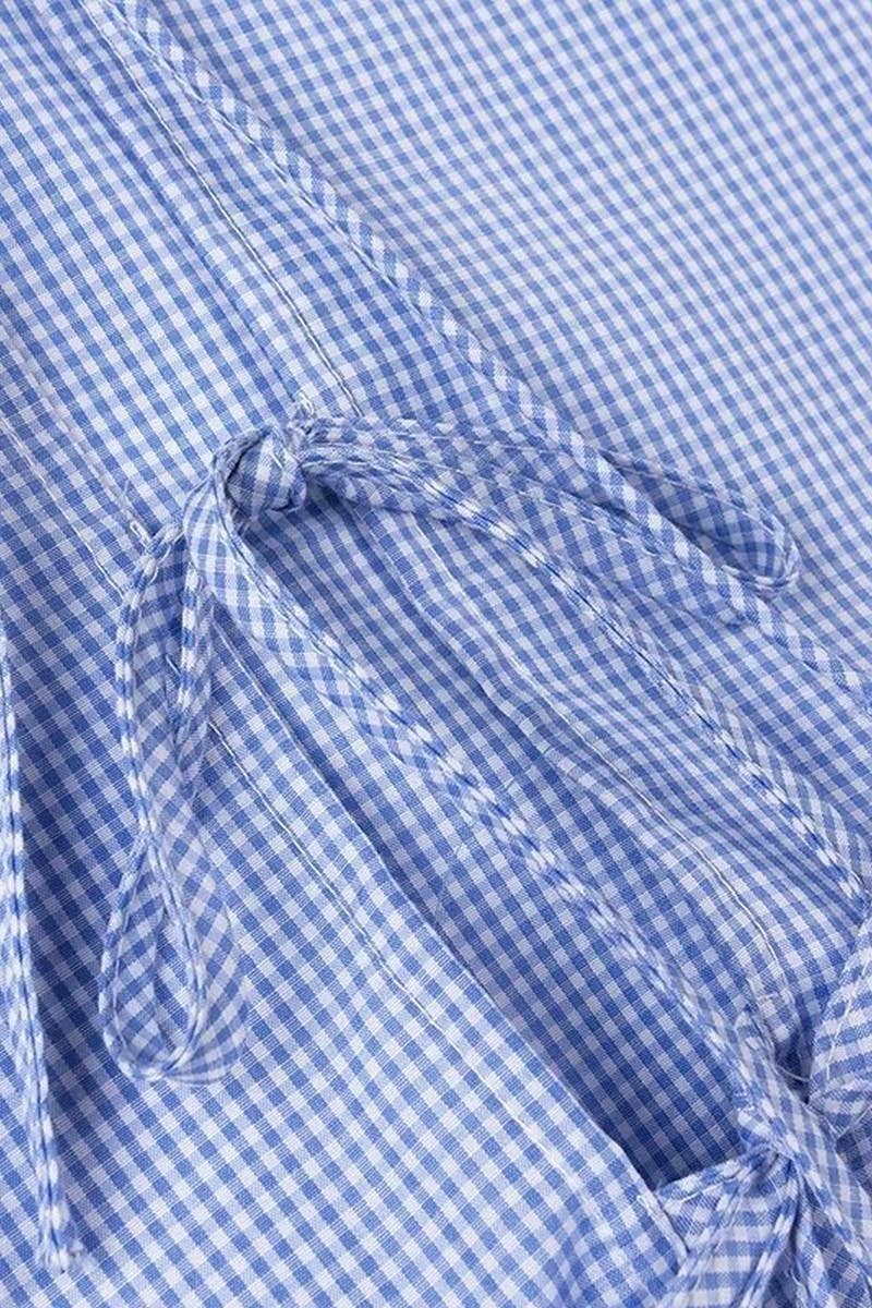 CWTBLL1129_CASUAL PLAID SHIRT WITH BABY DOLL COLLAR