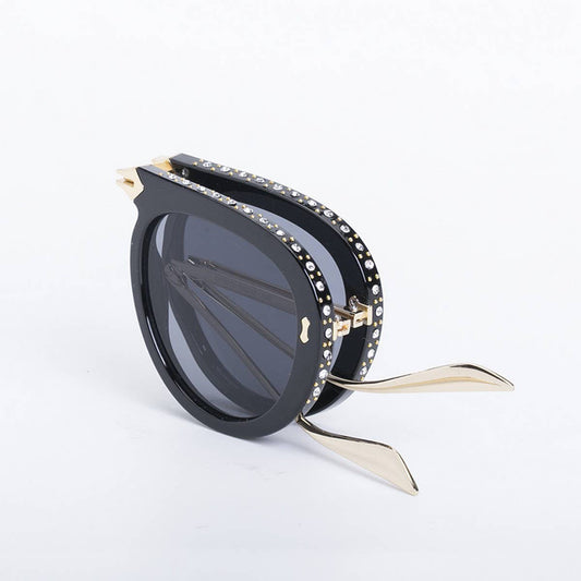 DIAMOND SUNGLASSES FOLDING SUNGLASSES