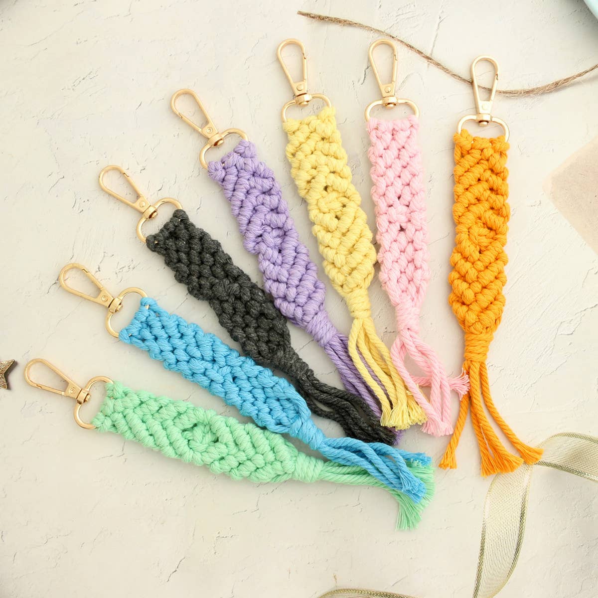 VINTAGE BOHEMIAN TASSEL KEYCHAIN