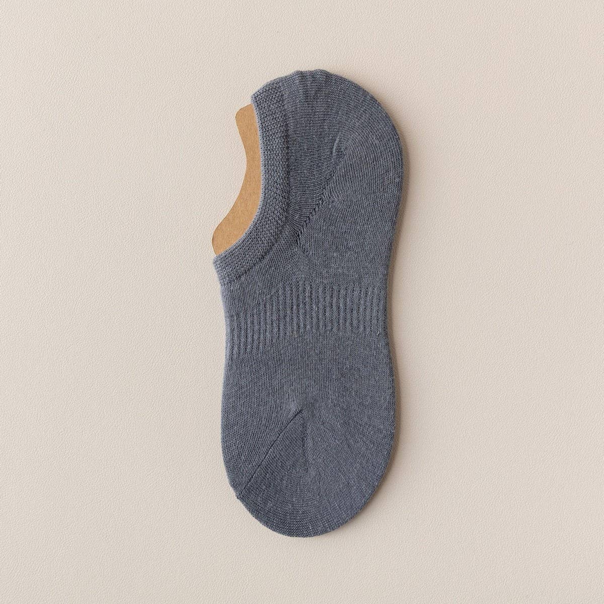WOMEN'S SOLID COLOR SHALLOW INVISIBLE BOAT SOCKS