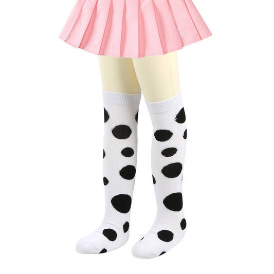 CWMM10070_KIDS POLKA GLOVES &AMP SOCKS SET COSPLAY