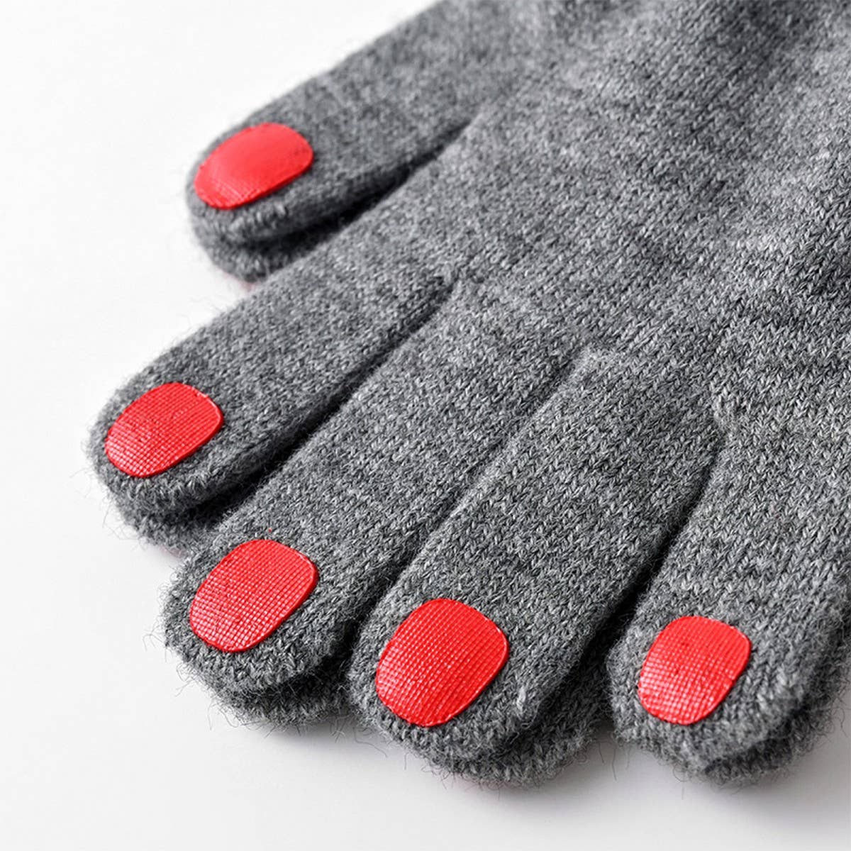 CWAG00590_WOMEN WINTER KNIT FINGERLESS DRIVING GLOVES