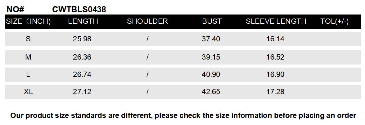 CWTBLS0438_V-Neck Short Sleeve Top