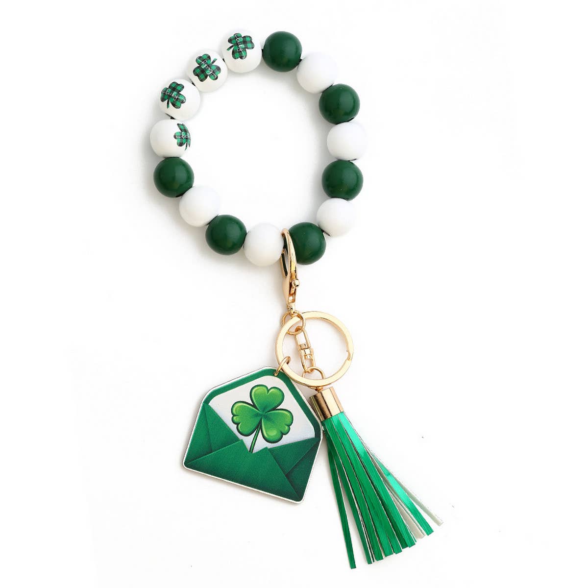 2024 NEW GREEN CLOVER PENDANT KEYCHAIN_CWMM1329