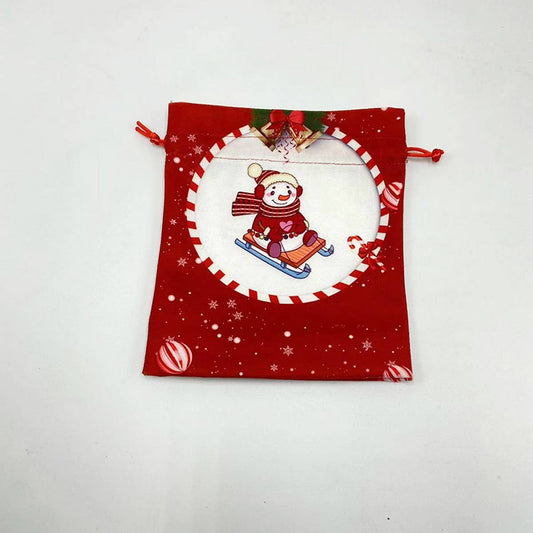 CWMM9697_CHRISTMAS EVE CARTOON DRAWSTRING GIFT BAG