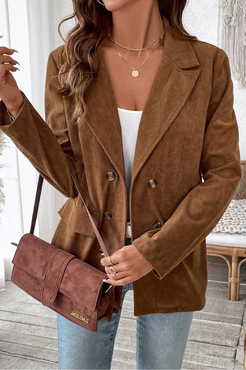 CWOCO00164_SOLID CORDUROY CASUAL BLAZER JACKET