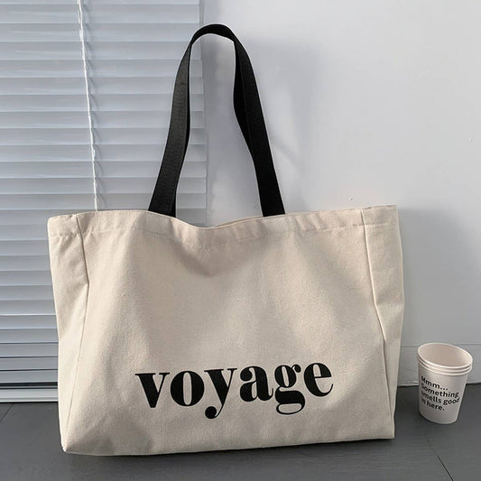LARGE CAPACITY YOGA SHOULDER CANVASBAG_CWAB2122