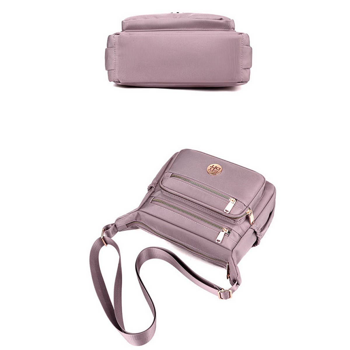 NYLON LARGE CAPACITY SMALL SHOULDER MESSENGER BAG_CWAB3496