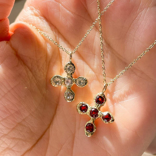 NEW ARRIVAL CROSS VAMPIRE PENDANT NECKLACE