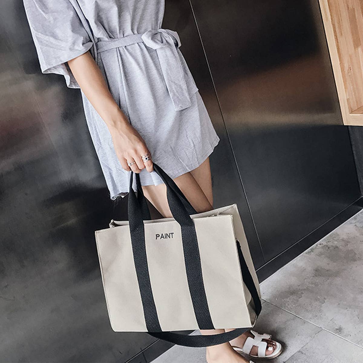 CWAB4844_FASHIONABLE COMMUTER LARGE CAPACITY SHOULDER BAG