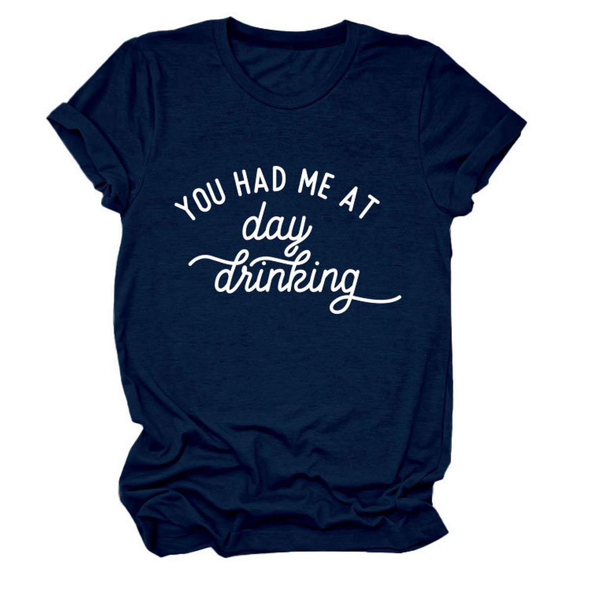 Women?™s Summer Tee Day Drinking Quote Shirt_CWTTSL0491