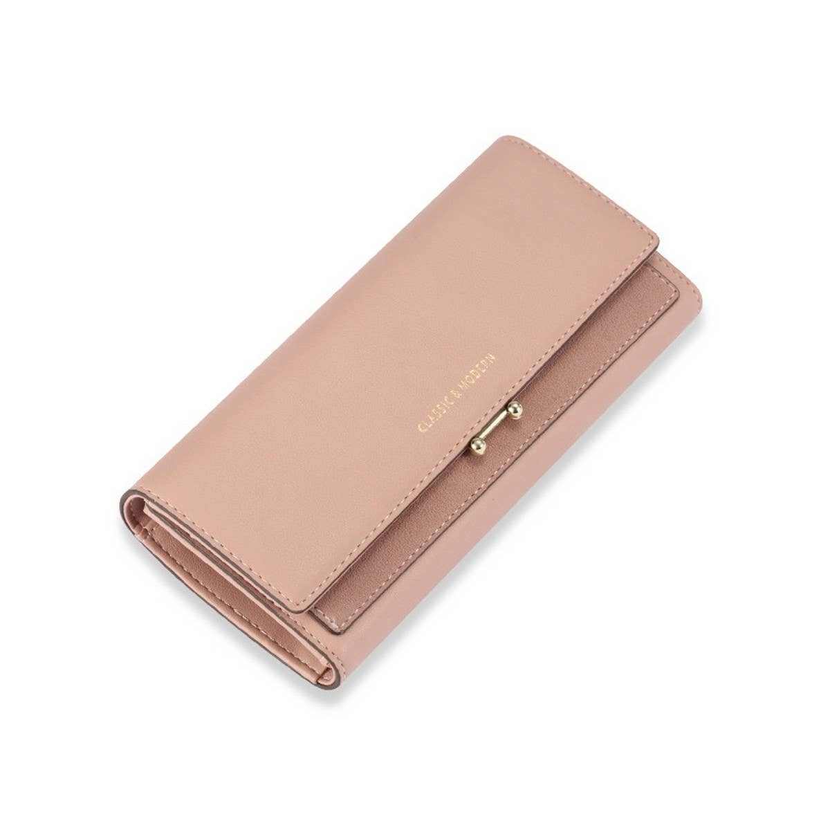 RETRO MULTI POCKET ZIPPER WALLET_CWAB1647