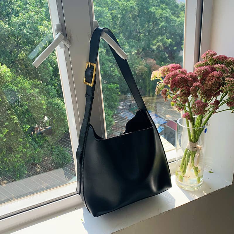 Retro crossbody bag tote bag bucket bag
