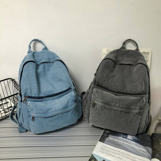 VINTAGE VERSATILE CANVAS BACKPACK,SHOULDER BAG_CWAB2208