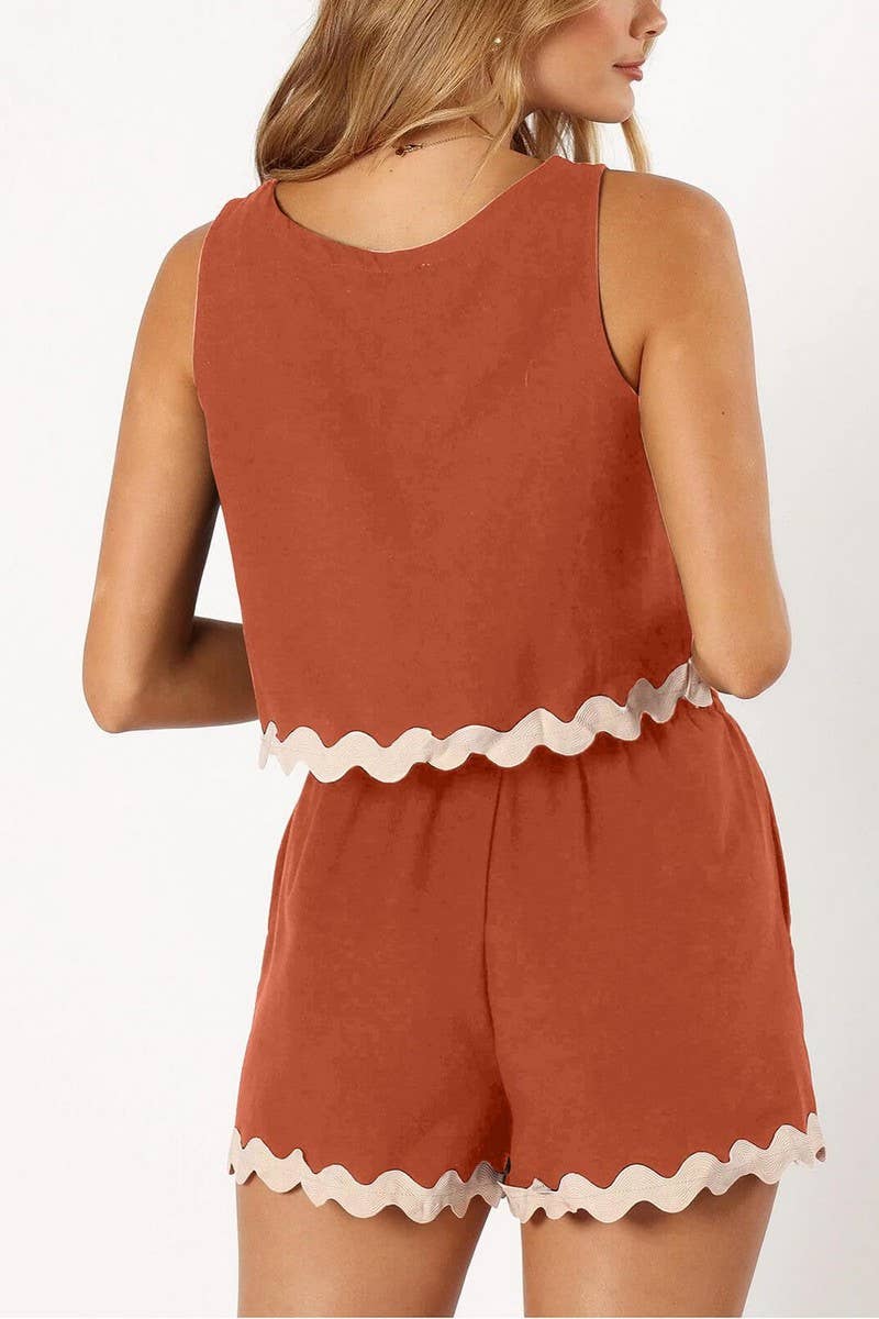 CWSTB0577_ CREW NECK TANK TOP AND SHORTS TWO PIECE SET