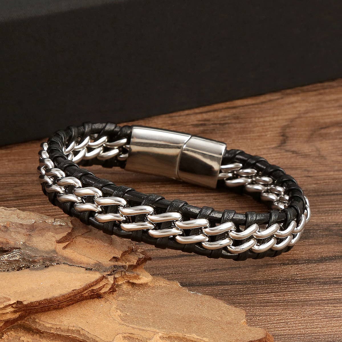 FASHIONABLE WOVEN BRACELET CHAIN BRACELET