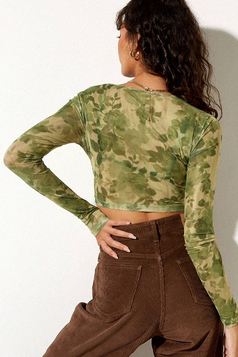 CWTTL1679_CREW NECK LONG SLEEVED KNIT TOP