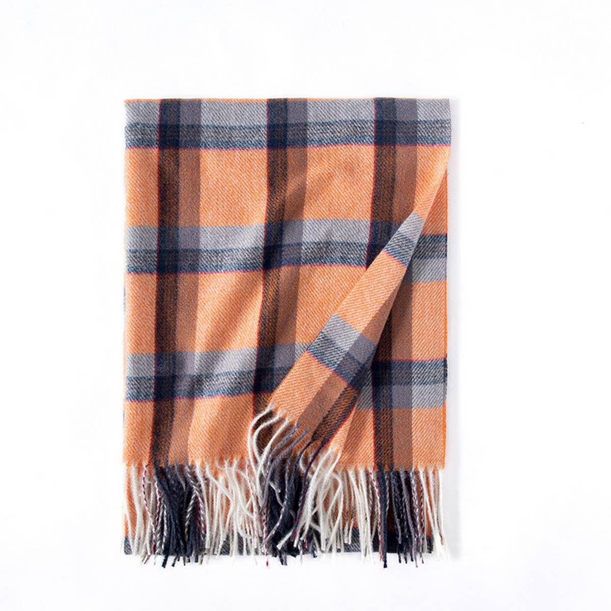 WINTER  SHAWL WRAPS BIG GRID SOFT BLANKET SCARFS